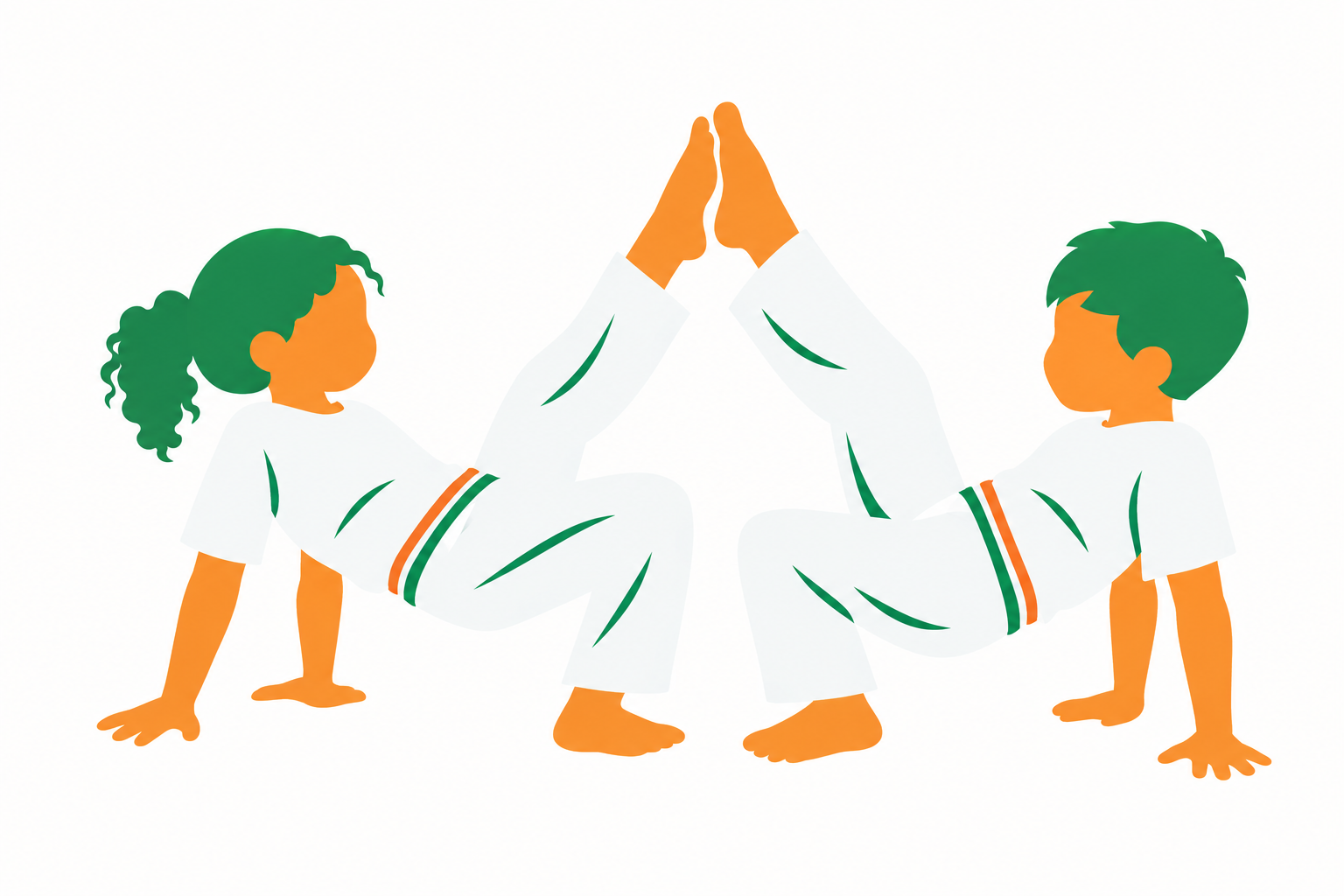 Ilustração de Capoeira